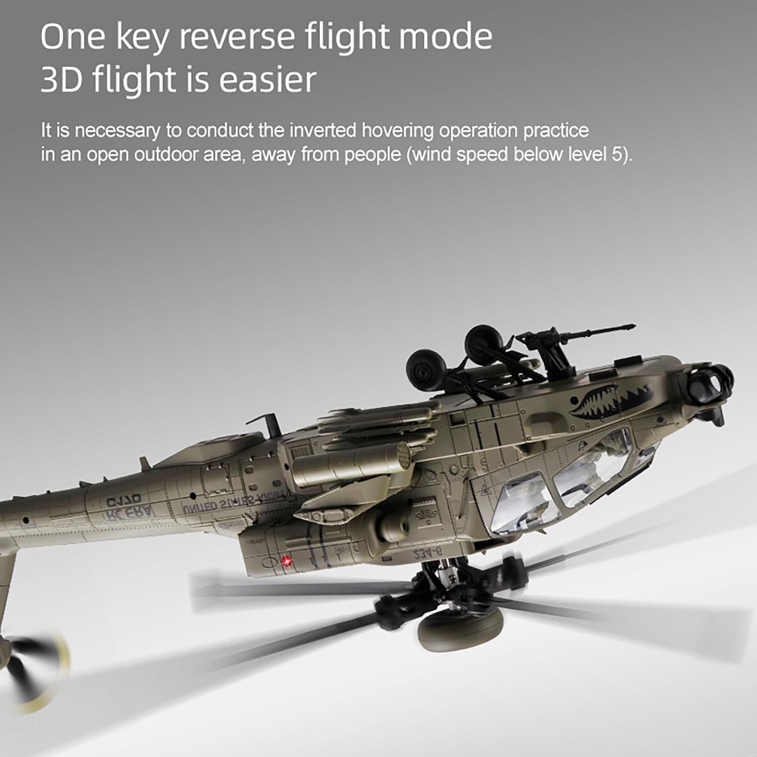 310MM 6CH C170 AH-64D Remote C - Rc Helicopter Large incelemesi ve fiyatı