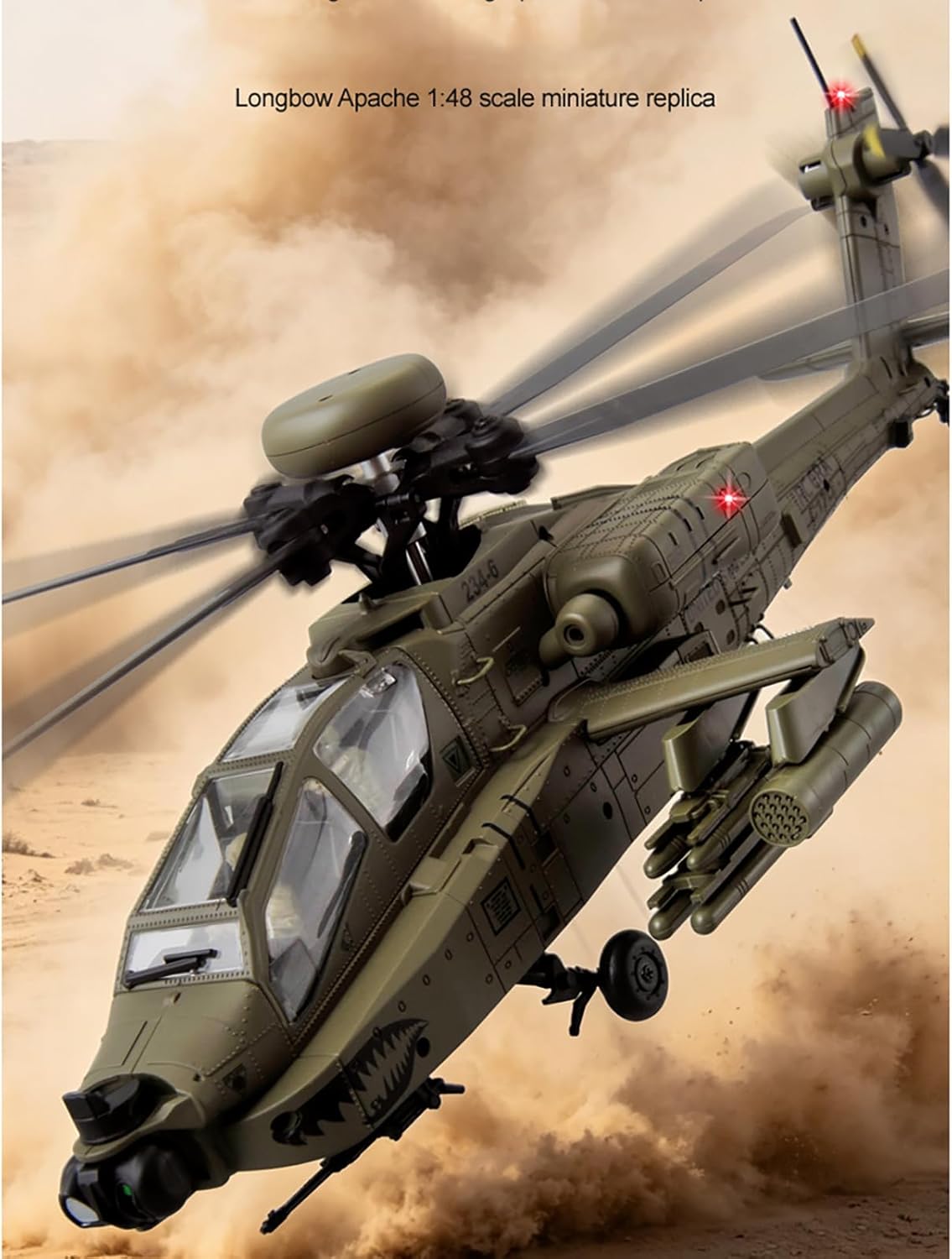 310MM 6CH C170 AH-64D Remote C - Rc Helicopter Large incelemesi ve fiyatı