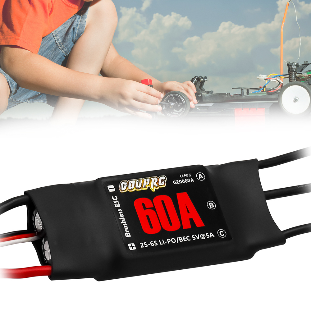 60A Brushless ESC 2-6S Electri - Rc Helicopter Electric incelemesi ve fiyatı