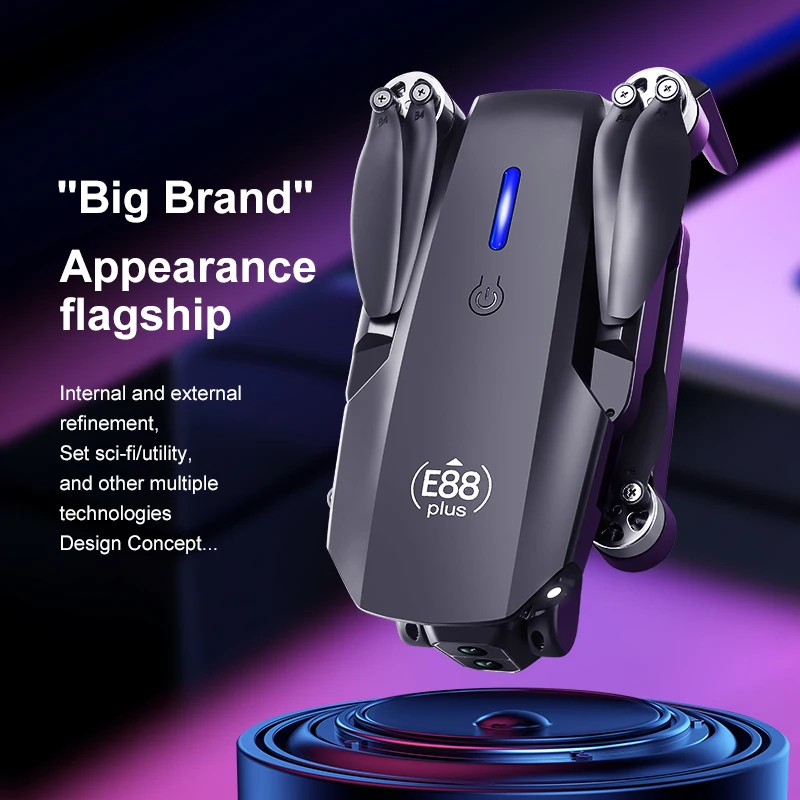 New E88 Plus Quadcopter Drone: - Rc Helicopter Electric incelemesi ve fiyatı