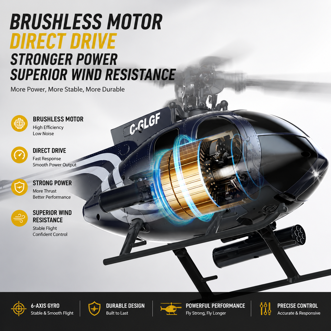 K300 6CH RC Helicopter Brushle - Rc Helicopter Large incelemesi ve fiyatı