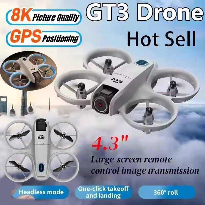 GT3 Drone 8K HD Dual Cameras G - Rc Helicopter Charger incelemesi ve fiyatı