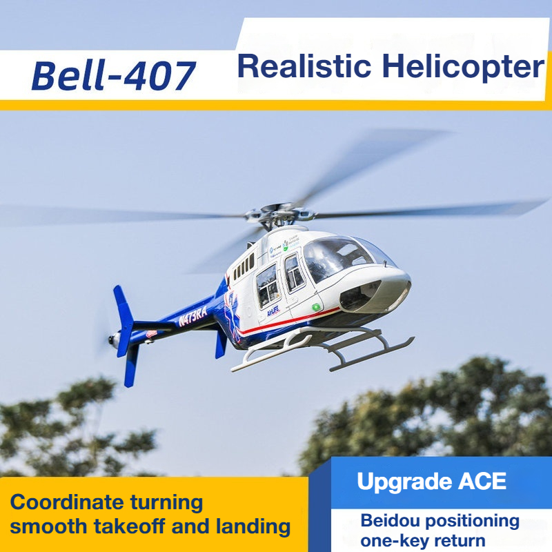 FLYWING NEW 470-Level Bell407  - Rc Helicopter Large incelemesi ve fiyatı