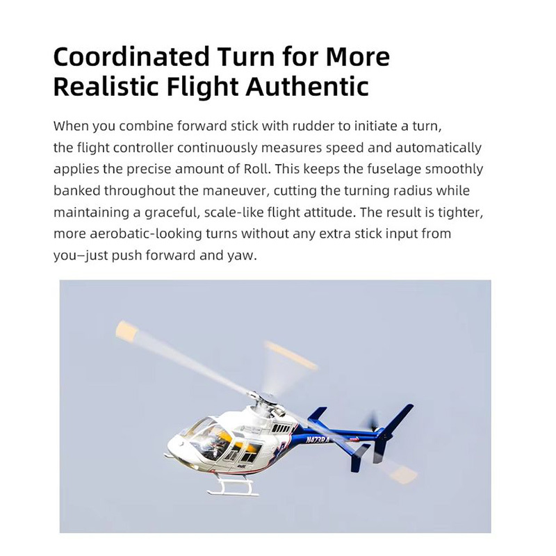 FLYWING NEW 470-Level Bell407  - Rc Helicopter Large incelemesi ve fiyatı