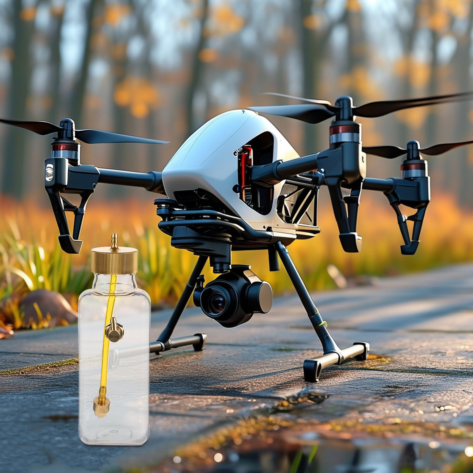 1Set Clear Plastic Rc Gas Tank - Rc Helicopter Gas incelemesi ve fiyatı